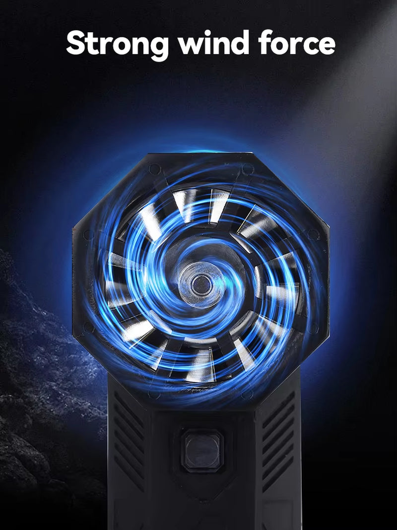 High-Speed Electric Air Blower - 130,000 RPM Mini Turbo Jet Fan for Powerful Snow Removal and Car Drying.