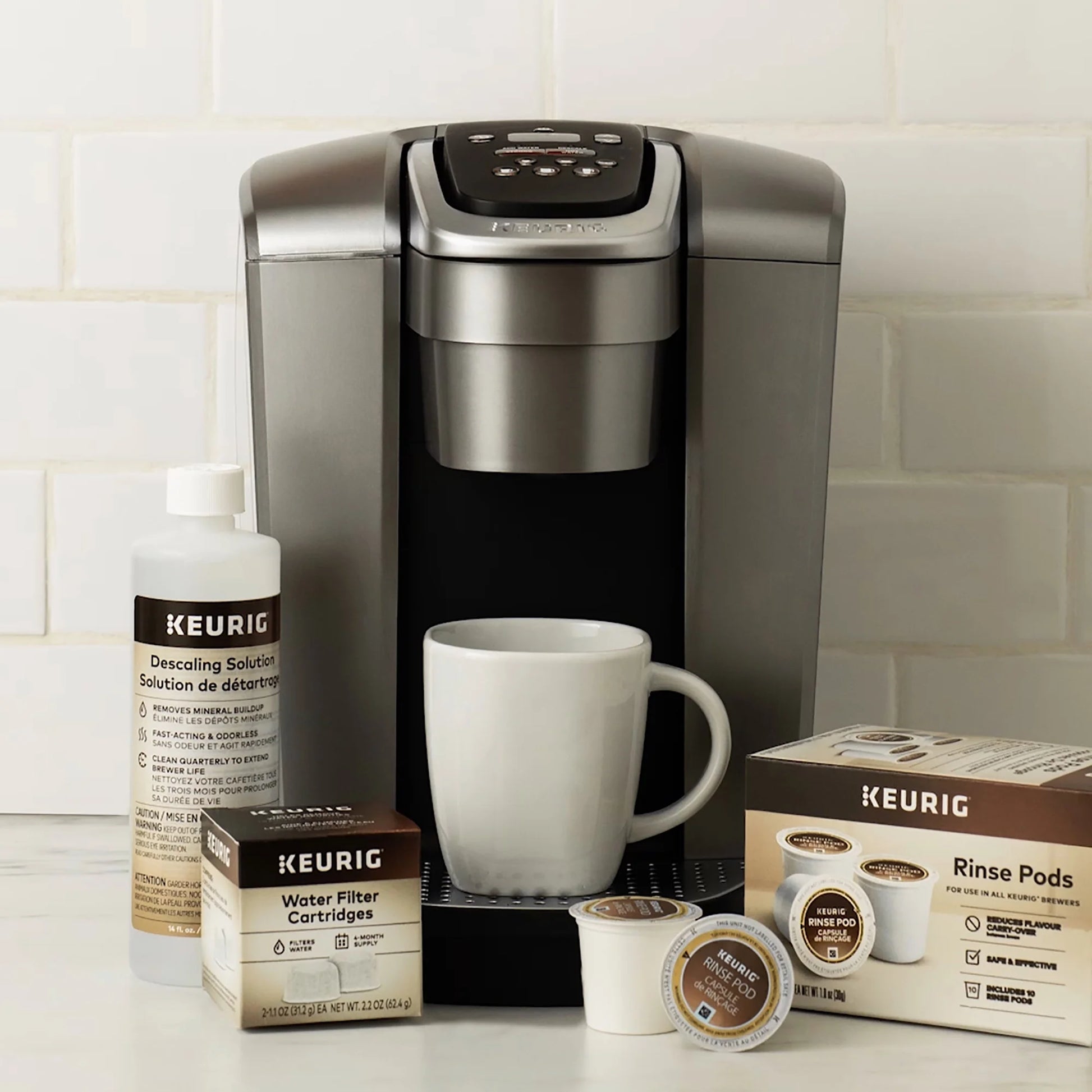 Descaling Solution for All  2.0 and 1.0 Coffee Makers.