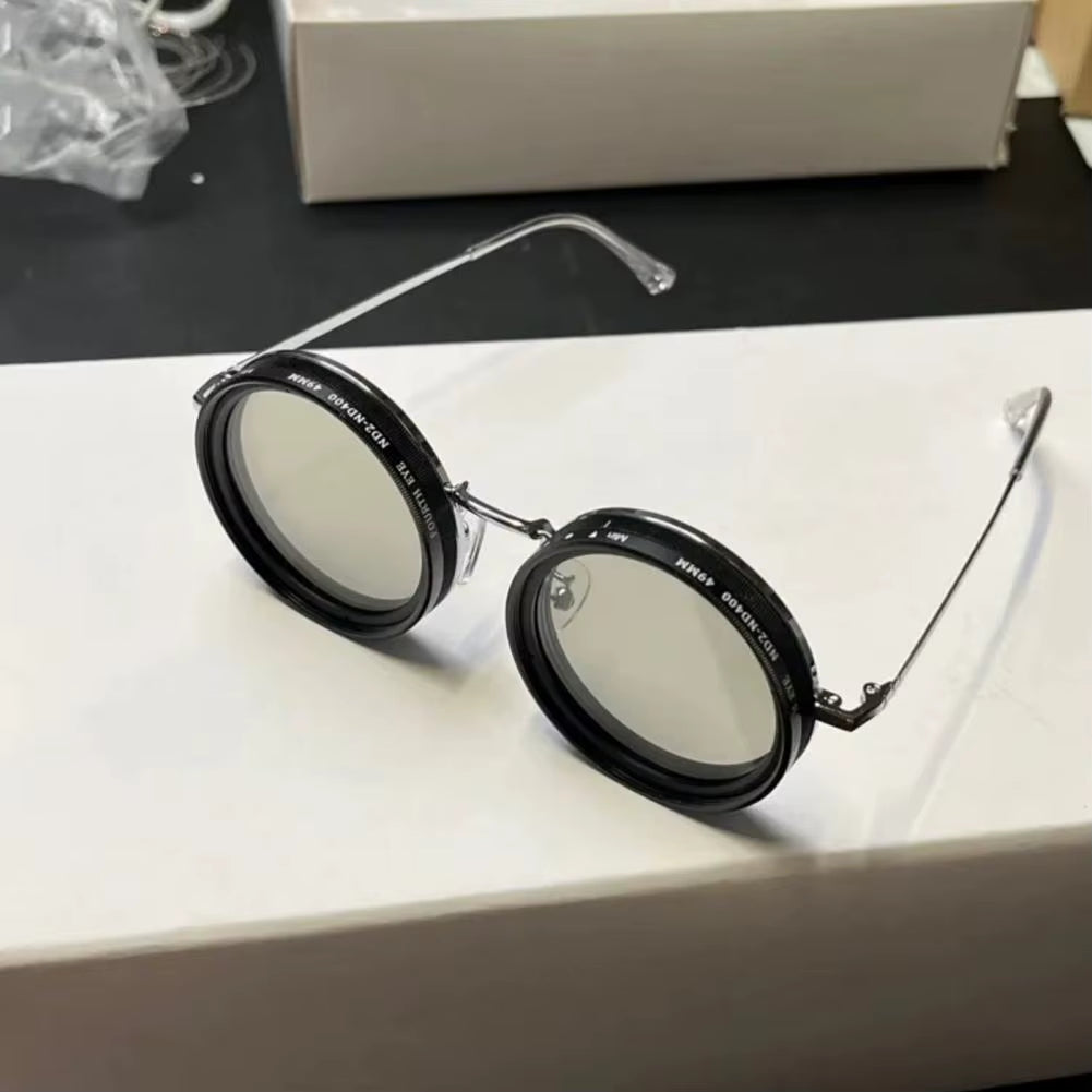 Trendy Adjustable Polarized Sunglasses with ND Filter Lenses for Men and Women - Perfect for Driving!.