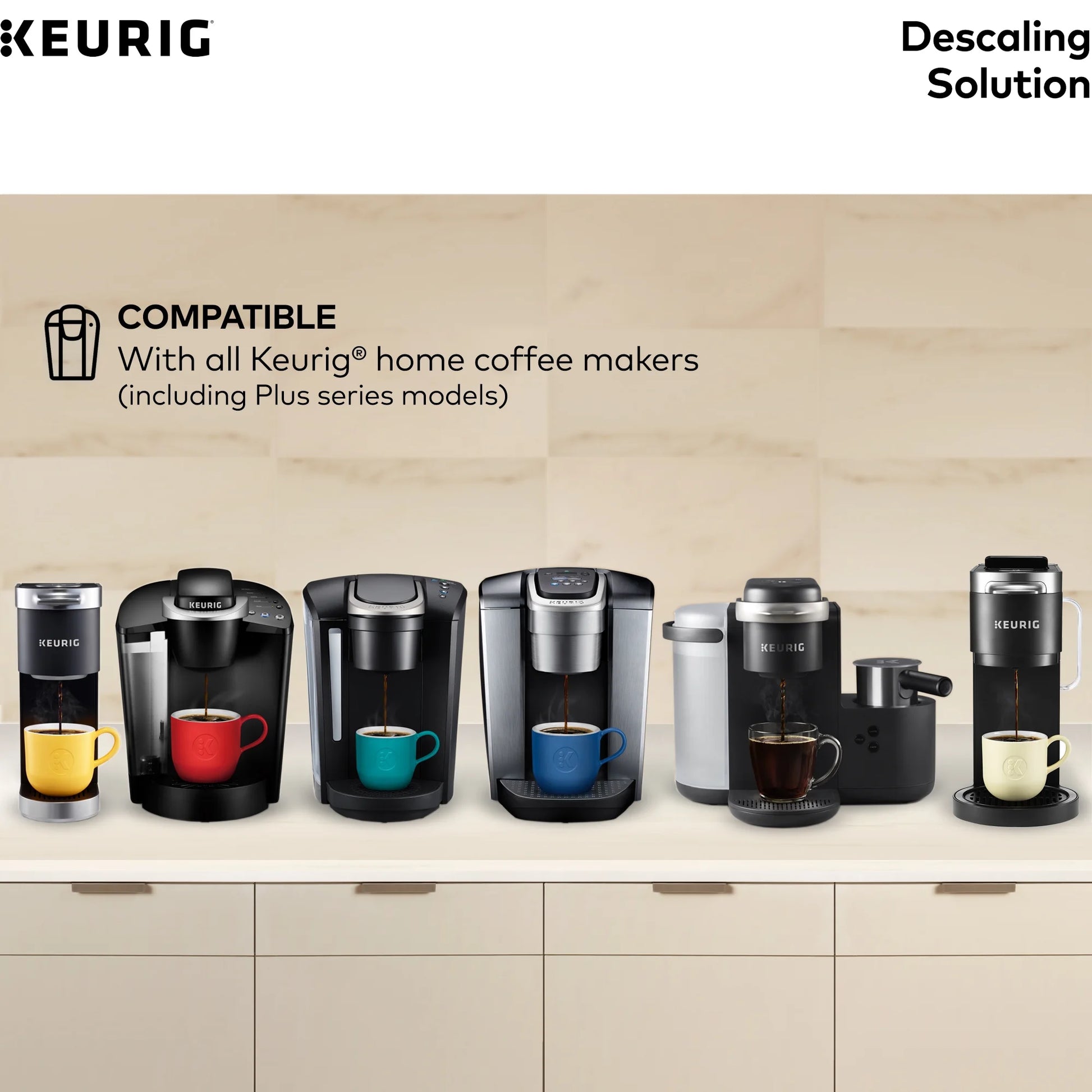 Descaling Solution for All  2.0 and 1.0 Coffee Makers.