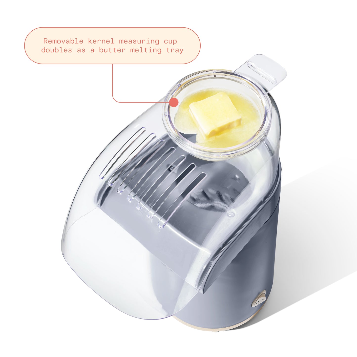 16 Cup Hot Air Electric Popcorn Maker, Cornflower Blue by Drew Barrymore.