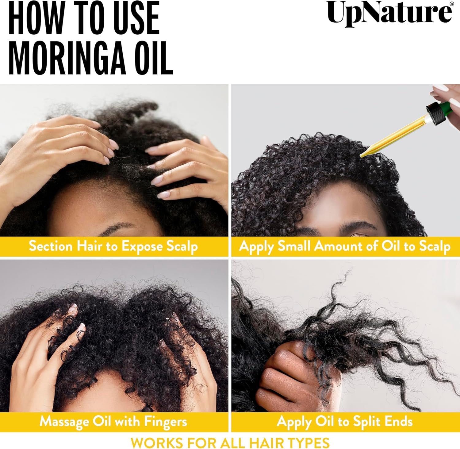 Moringa Oil Organic 4 OZ – USDA Certified Organic Moringa Seeds Oil - Moringa Oil for Face, Moringa Oleifera for Hair Growth - Therapeutic Grade, Undiluted, Non-Gmo.