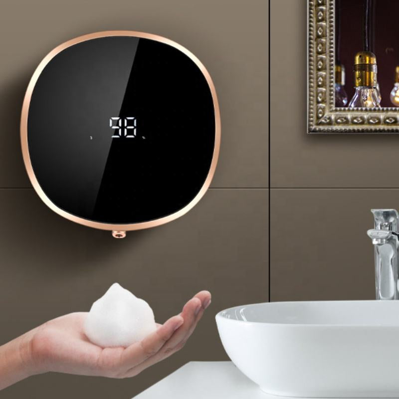 Non-Contact Automatic Soap Dispenser Liquid Foam Machine Infrared Sensor Electric Hands Free Hand Sanitizer Tool.