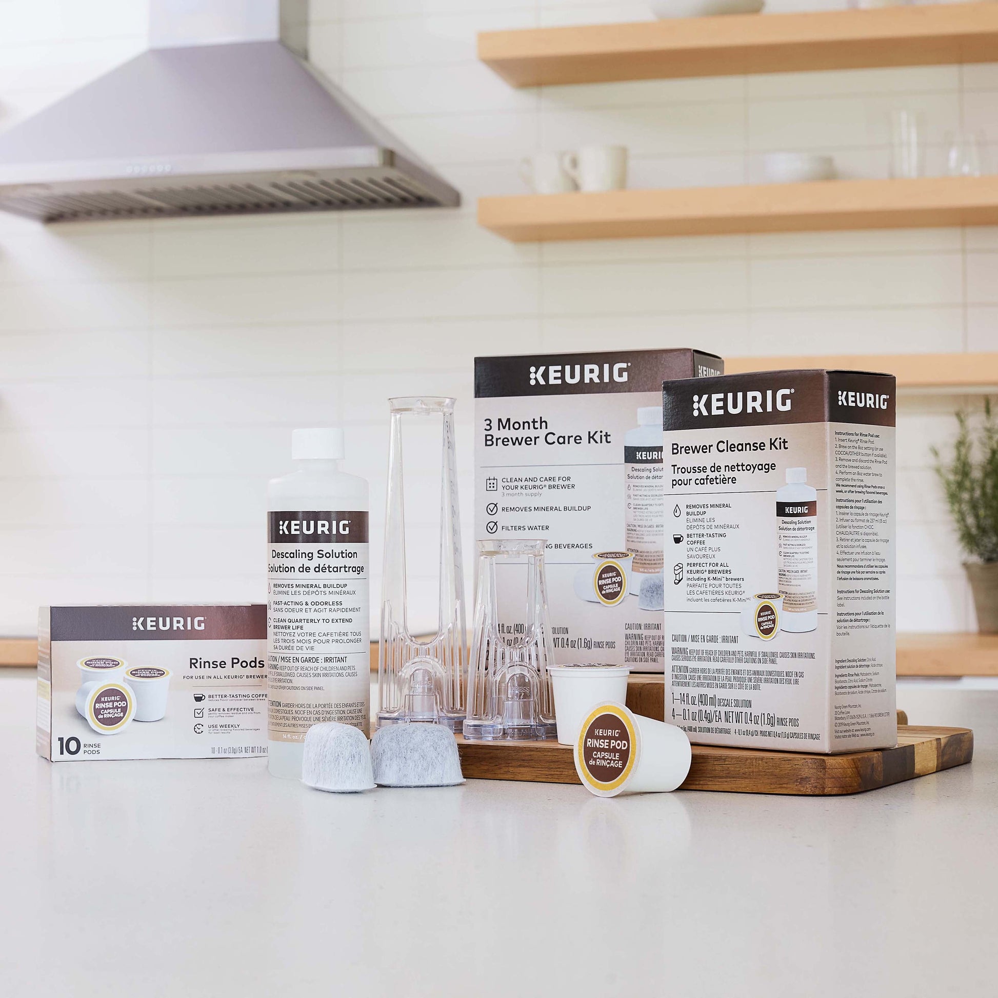 Descaling Solution for All  2.0 and 1.0 Coffee Makers.