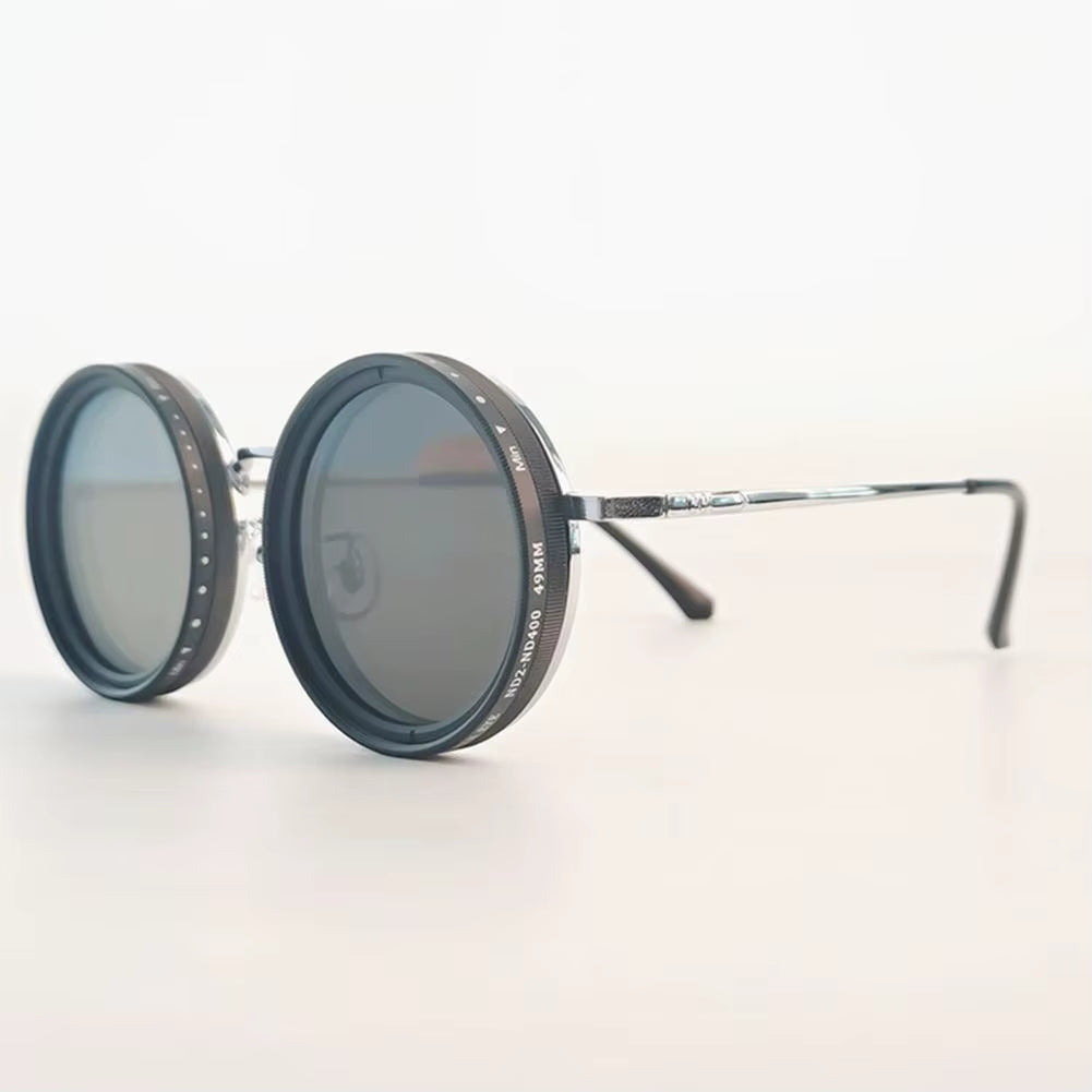 Trendy Adjustable Polarized Sunglasses with ND Filter Lenses for Men and Women - Perfect for Driving!.